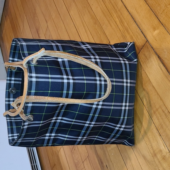 BURBERRY NOVA Nylon Tote.  Blue Label, Burberry.  Pre-loved. - Picture 4 of 16